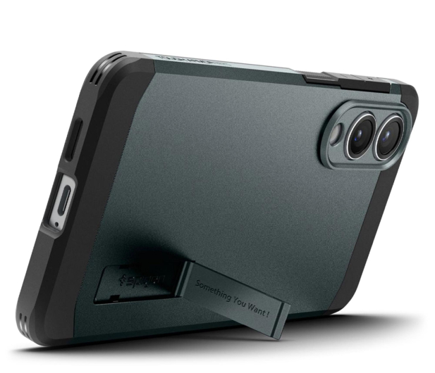 Spigen Tough Armor Magsafe do Galaxy S25 Edge Abyss Green - 1343726 - zdjęcie 5